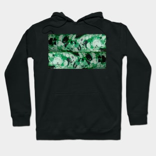 marble with secular green nuances Hoodie